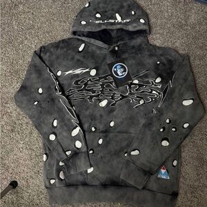 Alstyle Gray Graphic Hoodie